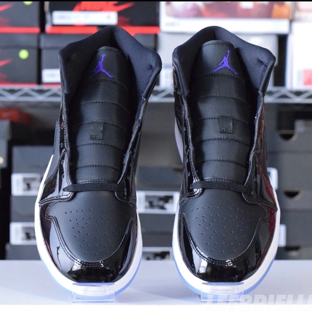 Air Jordan 1 Mid Space Jam black concord white  DV1308-004 size 8 - 13 mens - Picture 4 of 13